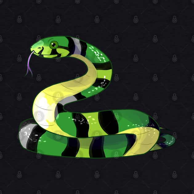 Aromantic Snake by candychameleon